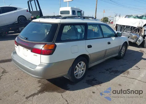 2001 Subaru Outback из США, поврежденный, VIN 4S3BH665917621298